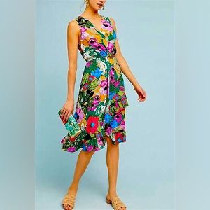 Tracy Reese floral print dress NWT
